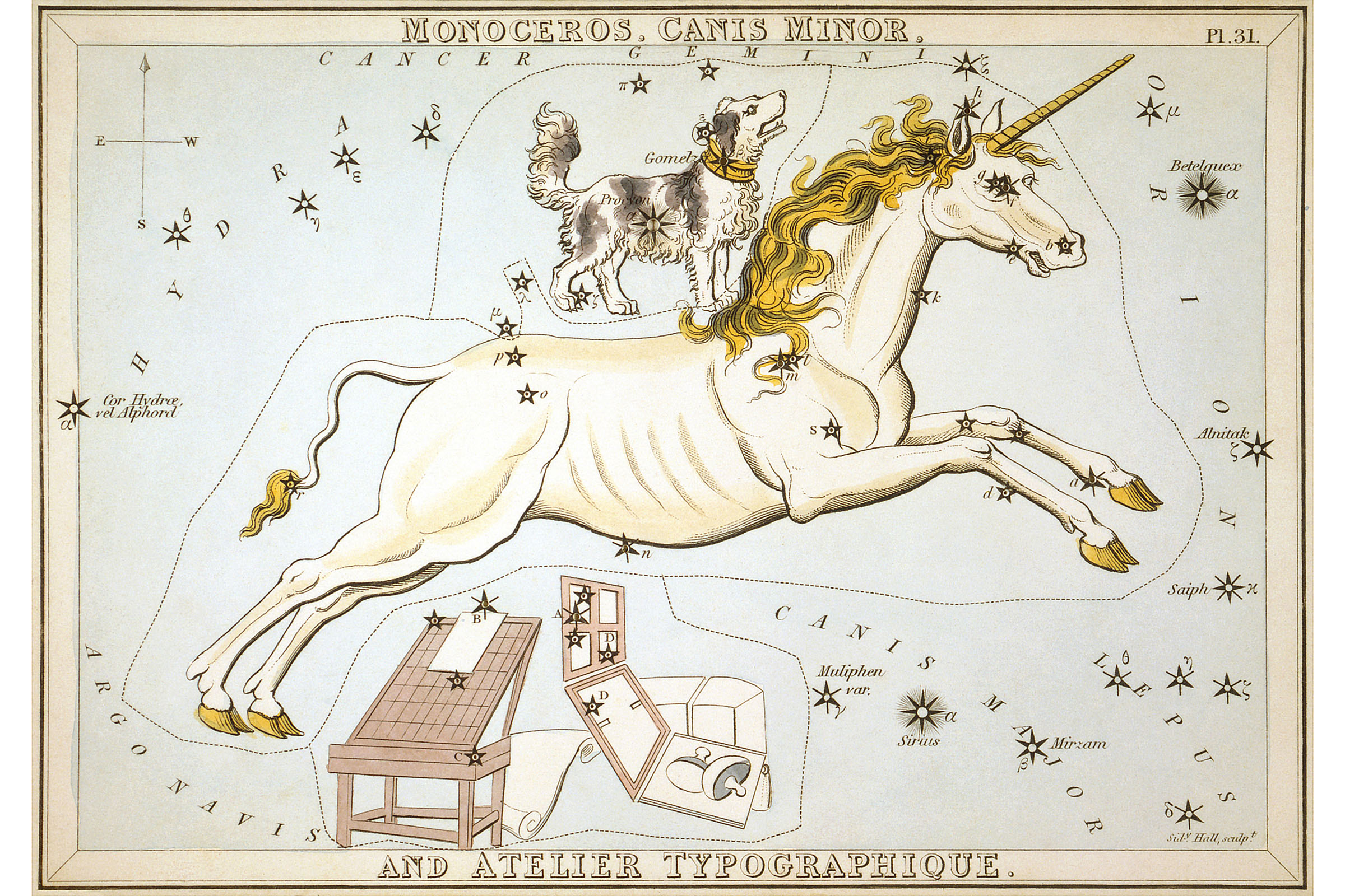 Unicorn Star Chart