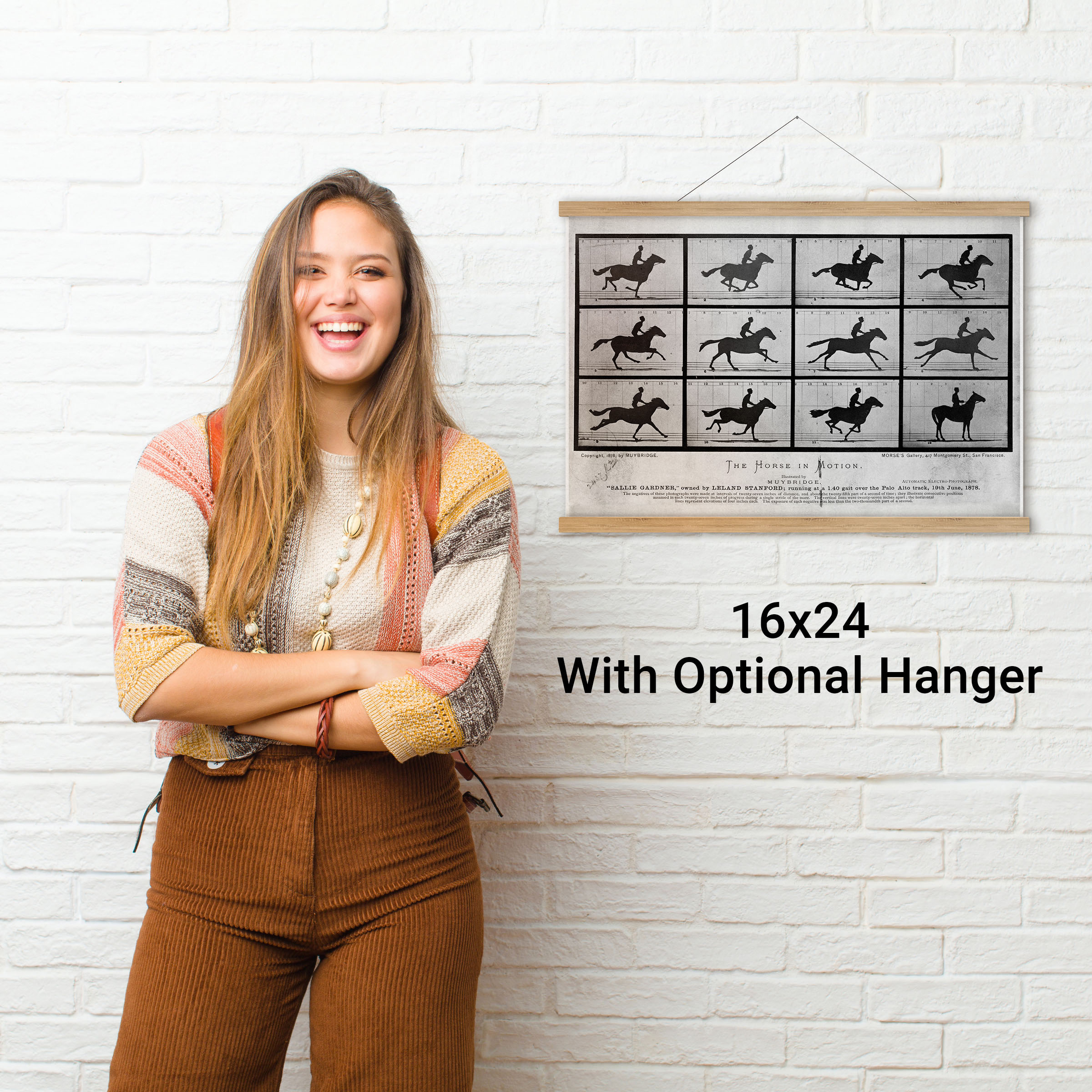 The Horse in Motion, Photographs by Eadweard Muybridge, 1876 - Picture 8 of 12